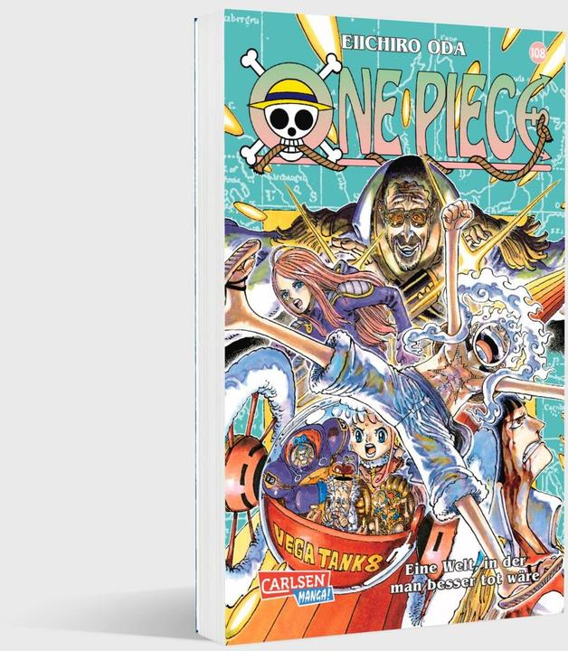Produktbild One Piece 108 (Deutsch, Eiichiro Oda, 2025)