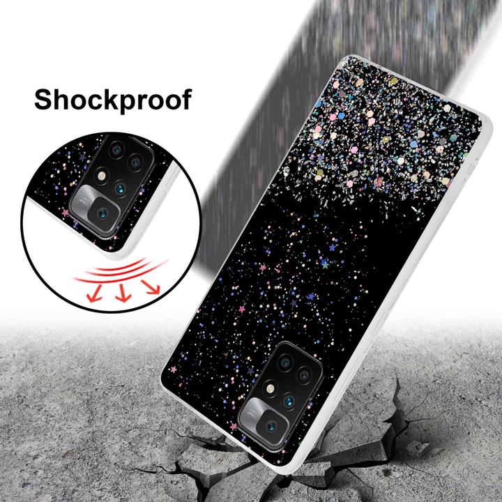 Produktbild Cadorabo TPU Hülle mit Glitzer für Xiaomi RedMi 10 (Xiaomi Redmi 10)