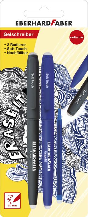 Produktbild EberhardFaber Gelschreiber (Schwarz, Blau, 2 x)