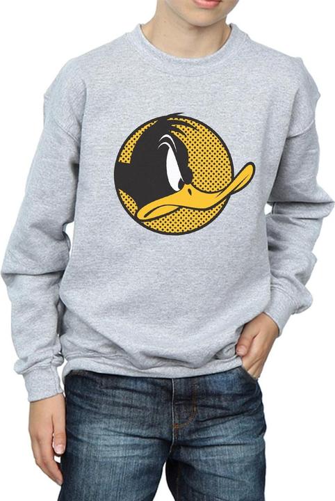 Produktbild Looney Tunes Daffy Duck Dotted Profile Sweatshirt Jungen (128)