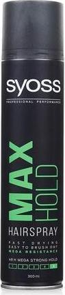 Produktbild Syoss Max Hold Hairspray Spray Hairspray Mega Strong 300Ml (300 ml)