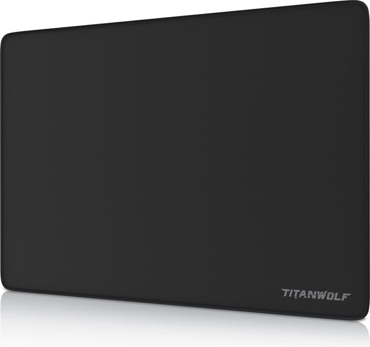 Actual product image Titanwolf Gaming mouse pad, 350 x 250mm speed mouse mat, 3mm height, non-slip, hard-wearing (L)