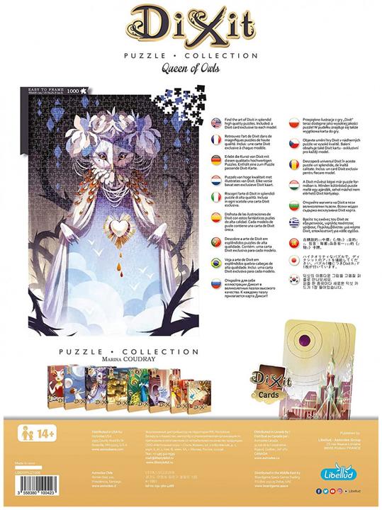 Image du produit Libellud LIBD1011 - Dixit Puzzle-Collection Queen of Owls, 1000 pièces, dès 14 ans (1000 pièces)