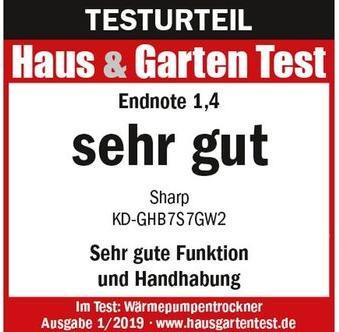 Produktbild Sharp KD-GHB7S7GW2-CH (7 kg, Rechts)