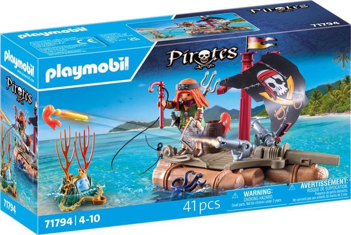 Produktbild Playmobil Schatzbergung auf Piratenfloss (71794, Playmobil Pirates)