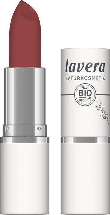 Productafbeelding Lavera BIO lippenstift mat N°04 Levendig Rood - 4,5g - (04 Levendig rood)