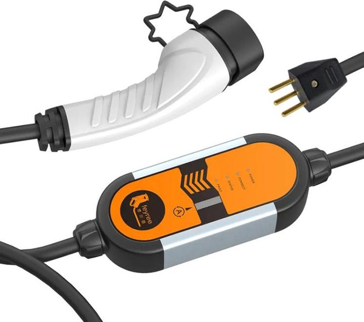 Actual product image Feyree Charging cable charging station type 2 (8 / 10A - 230V) - AM-Electrics / Elektroauto (Type 2, 10 A)