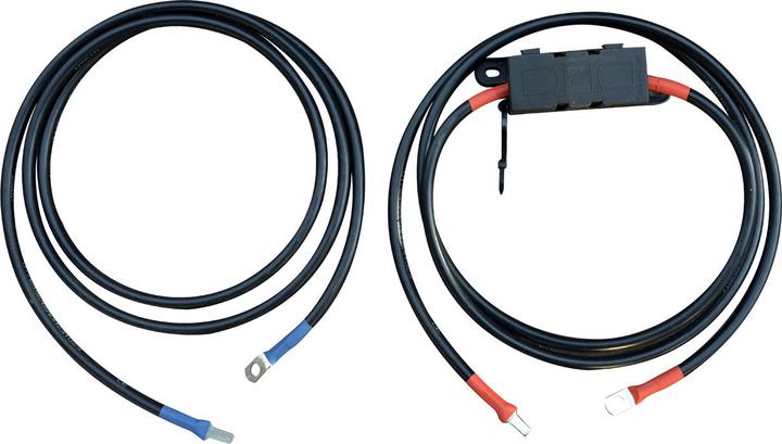 Enjoy solar Cavo della batteria con portafusibile ad alto carico 2m 35mm², dalla batteria al regolatore di (Cavo solare)