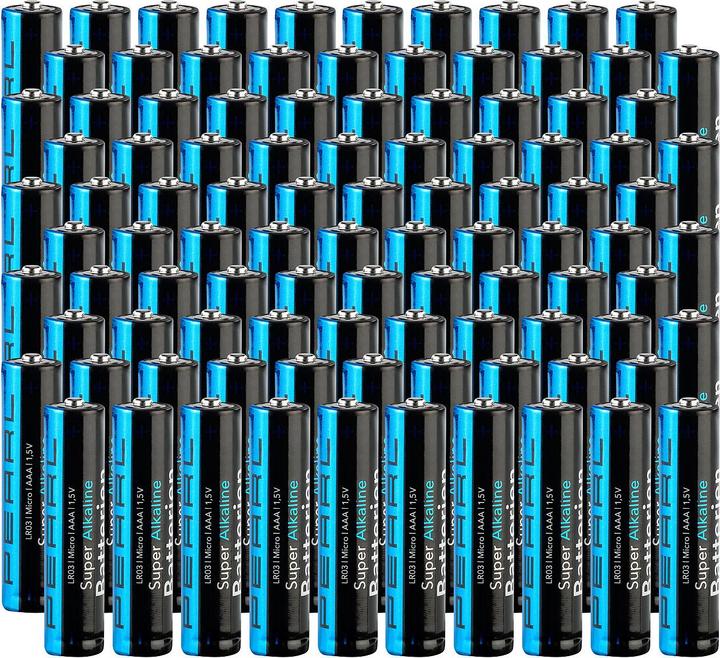 Produktbild Pearl Super-Alkaline-Batterien Typ AAA / Micro, 1,5 Volt, 20 Stück (20 Stk., AAA, 1.25 mAh)
