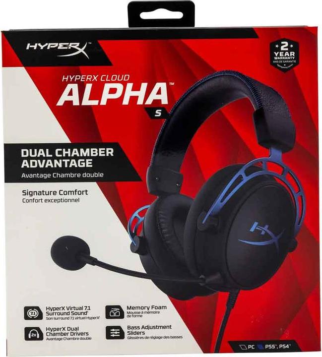 Image du produit HyperX Cloud Alpha S (Filaire)