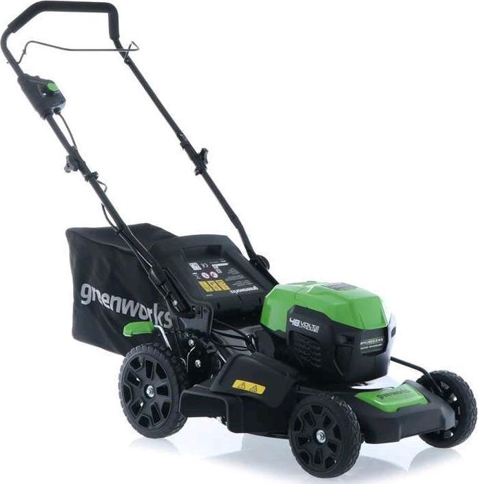 Produktbild Greenworks Elektrischer AkkuRasenmäher (Akkubetrieb)