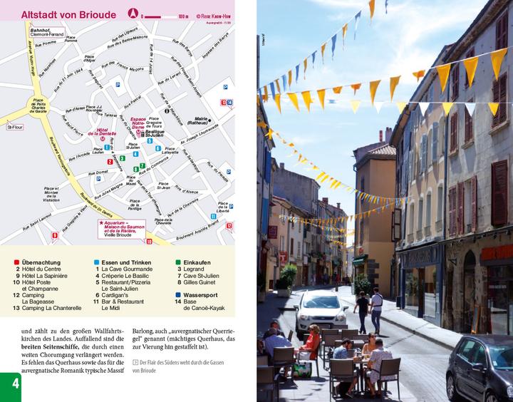 Produktbild Reiseführer Auvergne, Cevennen mit 29 Wanderungen und 6 Fahrradtouren (Deutsch, Bettina Forst, 2020)