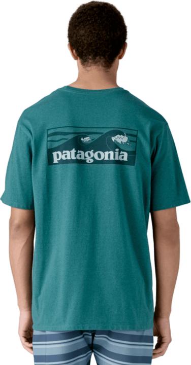 Immagine prodotto Patagonia M's Boardshort Logo Pocket Responsibili-Tee -Wetland Blue -S (S)