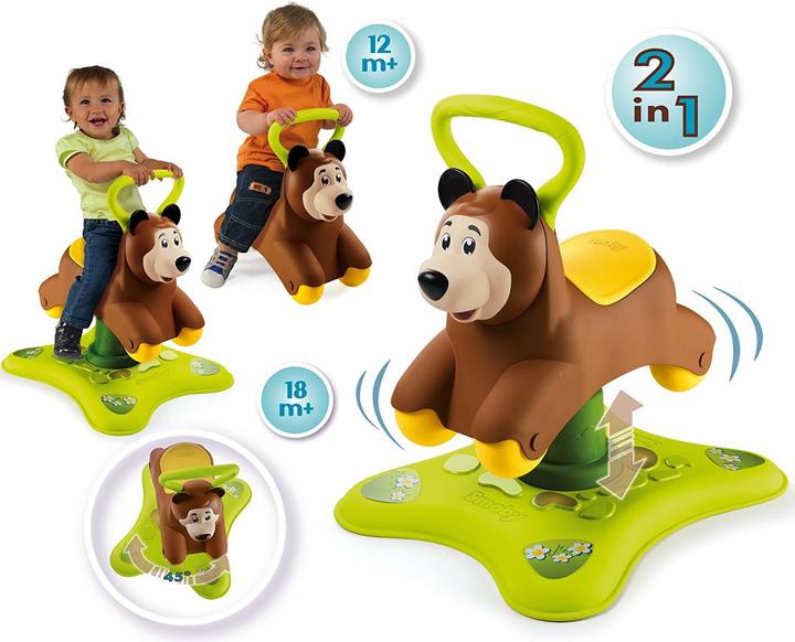 Smoby 2 in 1 Hoppelbär