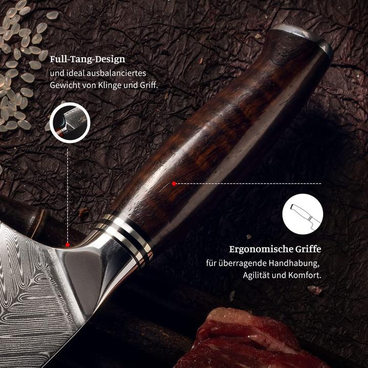 Actual product image Yarenh Chef's knife with wooden sheath (20.50 cm)