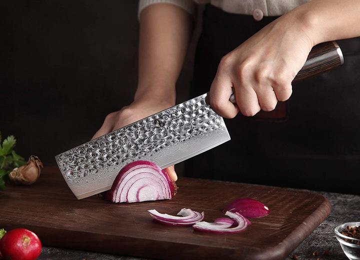 Actual product image Xinzuo Nakiri knife (17 cm)