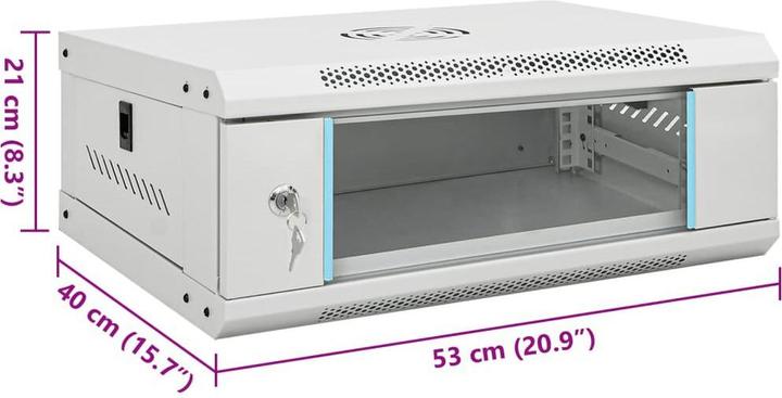 Image du produit VidaXL Lanzo (4 HE, Rack 19 pouces)
