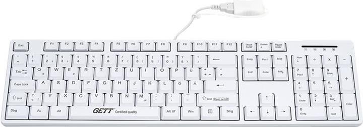 Gett TKL-105 CleanType Easy Basic (DE, Kabelgebunden)