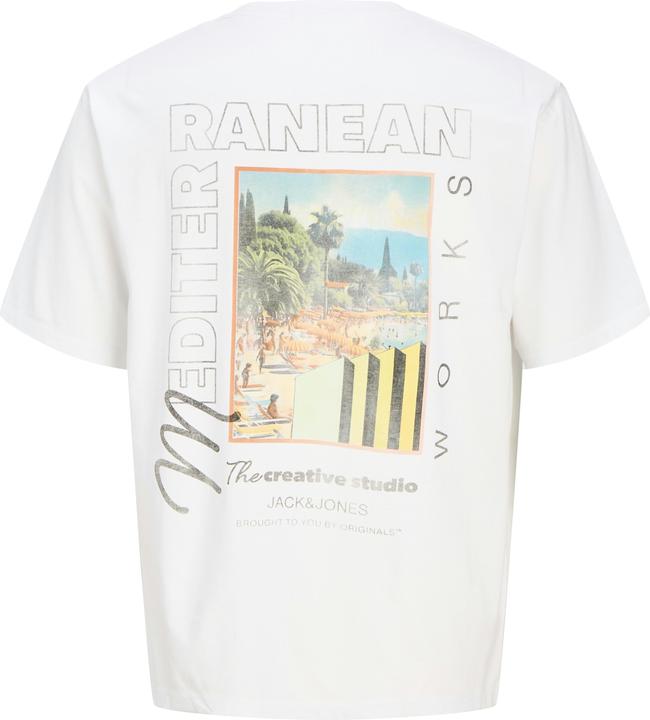 Actual product image Jack & Jones Rückenprint Rundhalsausschnitt T-shirt T-shirt (XXL)