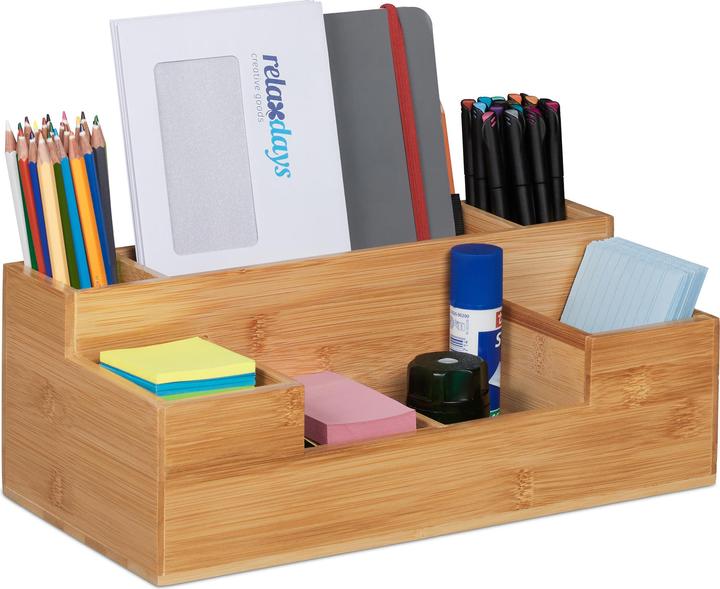 Relaxdays Schreibtisch Organizer
