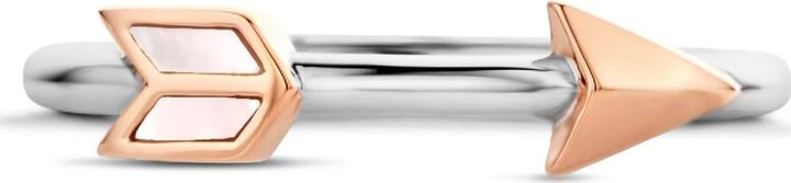 Produktbild Ti Sento Milano Ring Pfeil Perlmutt bicolor 12198MW (52, 925 Silber)