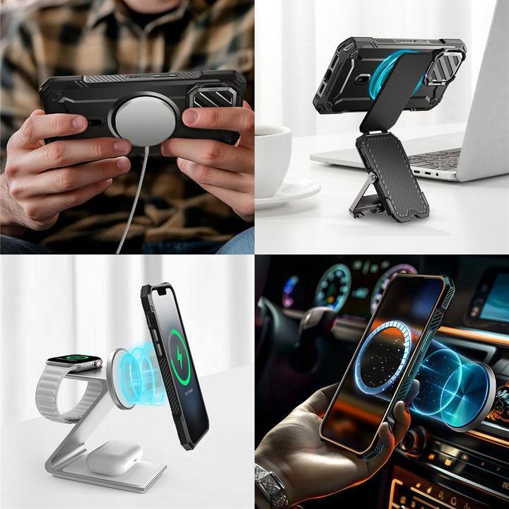 Image du produit Supcase - Unicorn Beetle XT MagSafe - iPhone 16e - Black (Apple iPhone 16e)