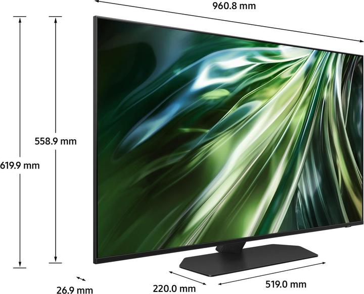 Actual product image Samsung QN90D TV 43" NEO QLED 4K SMART TV (2024) TQ43QN90DATXXC (43", QN90D, NeoQLED, 4K, 2024)
