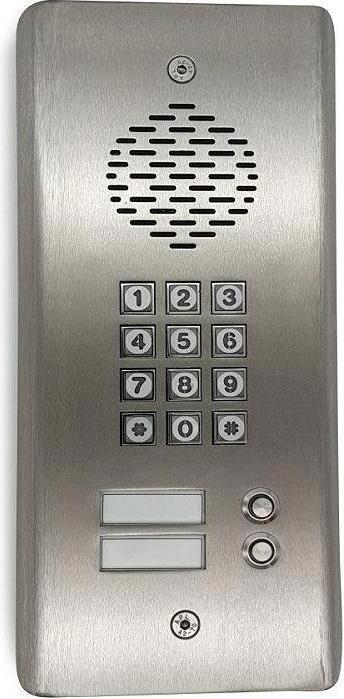 Image du produit GSM Activate Interphone GSM 4G avec clavier, 2 boutons poussoirs