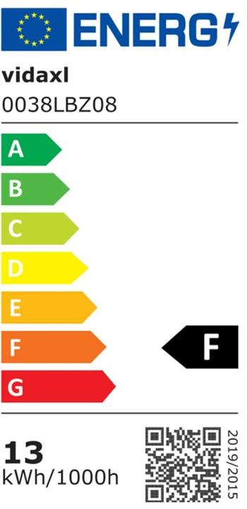 Produktbild VidaXL Klarika (15 cm, 230 cm)