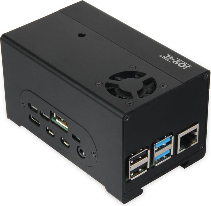 Joy-it Joy it Aluminiumgehäuse Passend für: Raspberry Pi, StromPi 3 inkl. Batteriefach, abnehmbare GPIO A