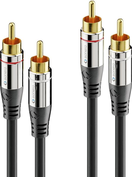 Sonero Câble audio RCA - RCA 0,5 m (0.50 m, RCA)