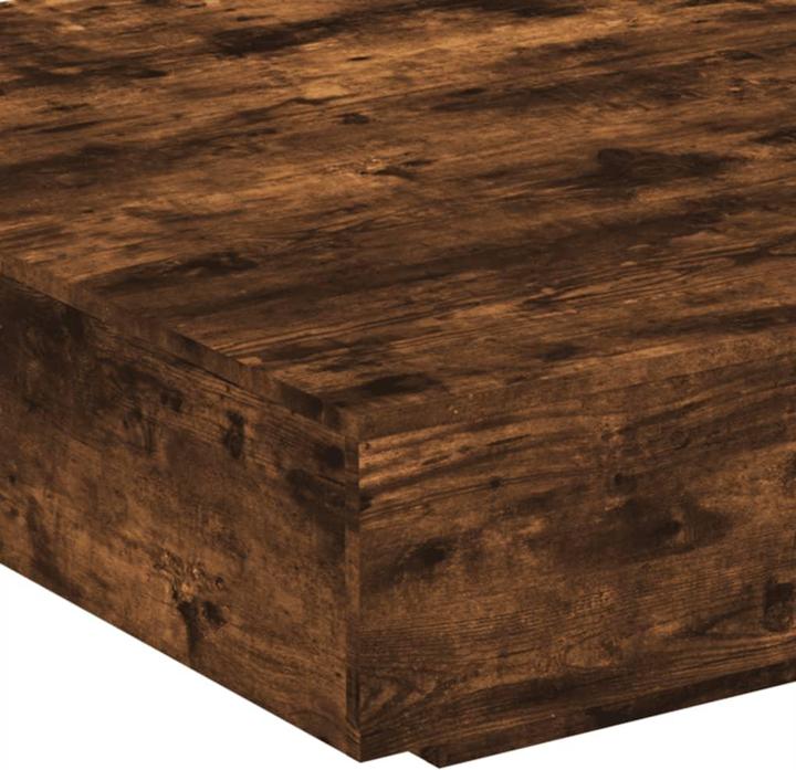 Productafbeelding VidaXL Salontafel met LED verlichting (100 x 100 x 31 cm)