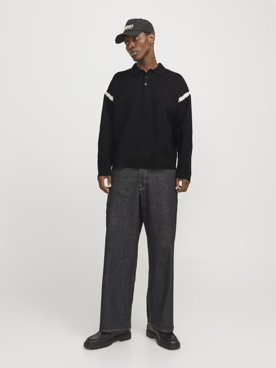 Produktbild Jack & Jones Joraustin Knit Stitch Polo Styd Aw24 (XXL)