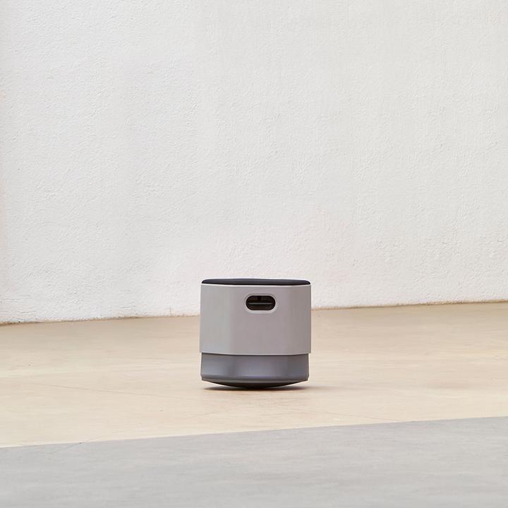 Produktbild Rocada Hocker VICTORIA, höhenverstellbar 440 - 560 mm, anthrazit