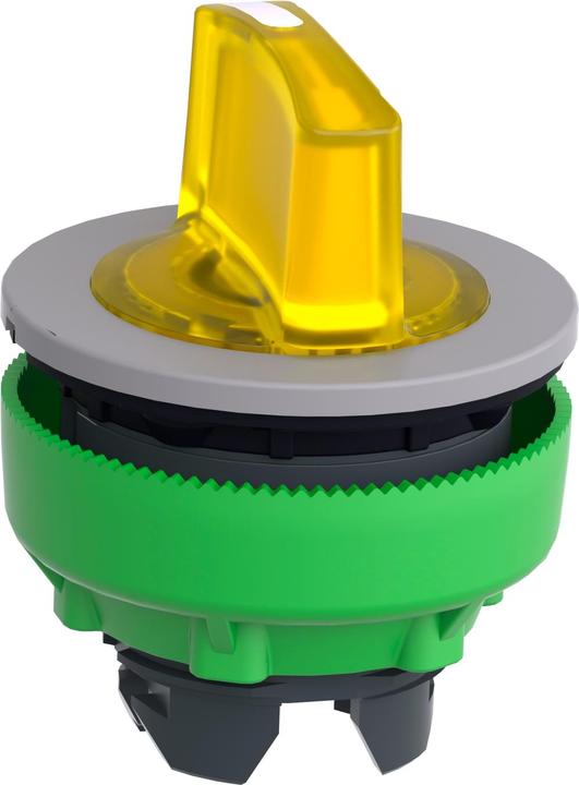 Actual product image Schneider Electric Illuminated selector switch, front, plastic, ZB5FK1583C0