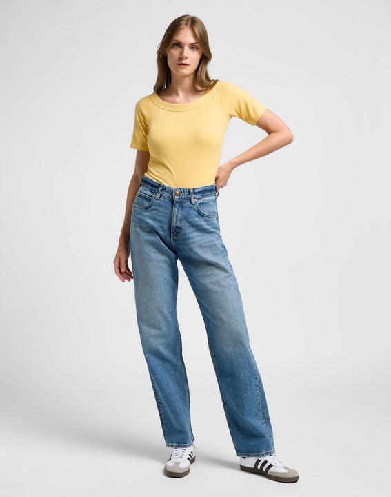 Actual product image Lee T-shirts Off The Shoulder Rib (XS)