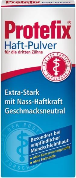 Produktbild Biomed PROTEFIX HAFTPULVER, 50 g PUL