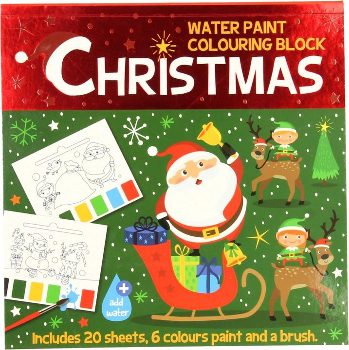 Produktbild Wins Holland Aquarell Block Weihnachten
