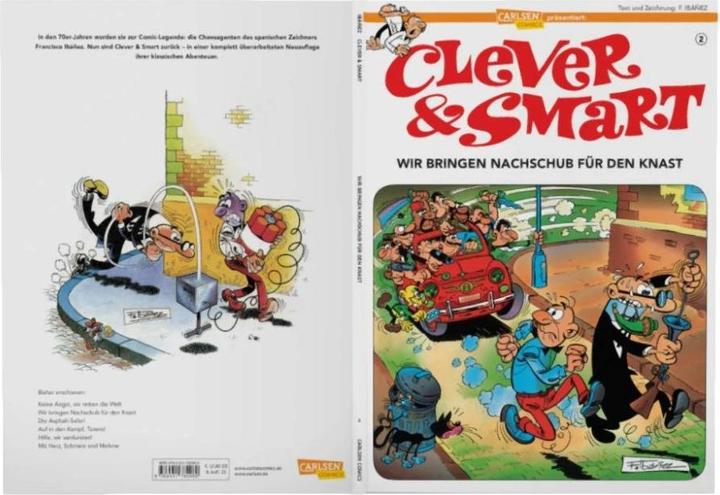 Produktbild Clever und Smart 2: Clever & Smart, Band 2 (Deutsch, Francisco Ibáñez, 2018)