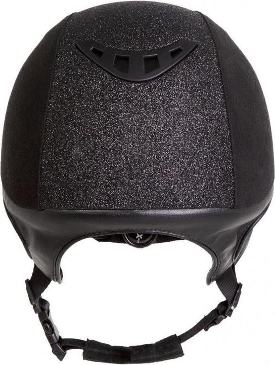 Actual product image Back on Track Riding Helmet EQ3 Microfibre Black Sand Ladies (50 - 53 cm)