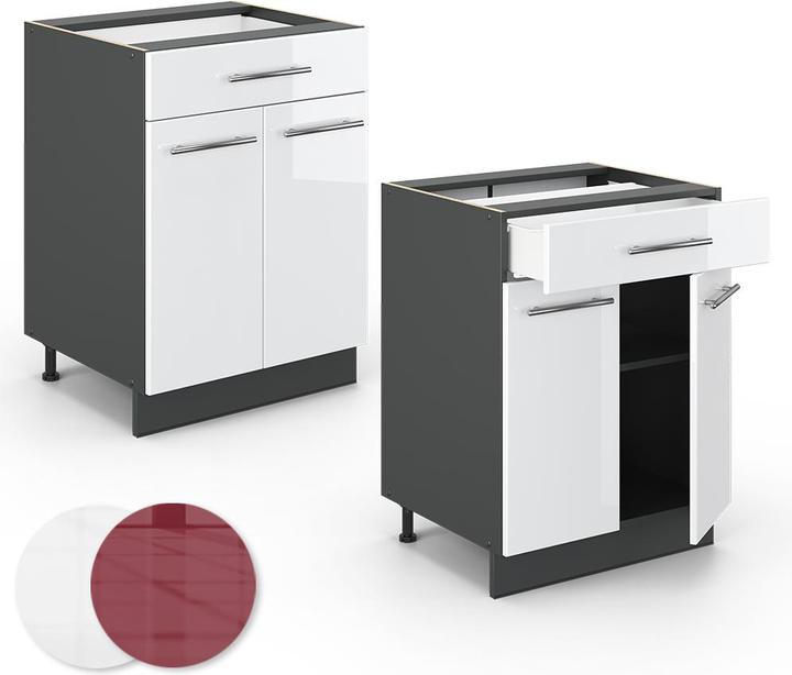 Produktbild Vicco Küchenunterschrank Fame-Line (60 x 82 x 60 cm)