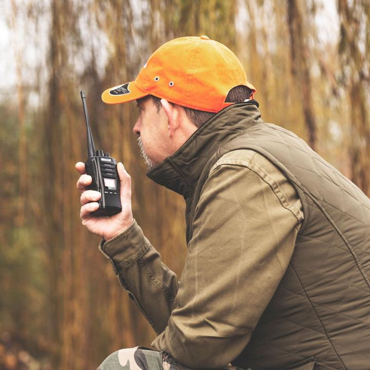 Actual product image Midland G13 radio, PMR446 16 channels, stand charger, battery pack 2600 mAh (C1462) (12 km)