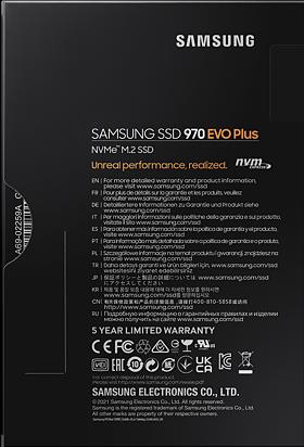 Produktbild Samsung 970 EVO Plus (2000 GB, M.2 2280)