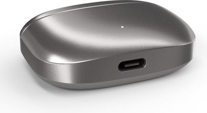Produktbild Vivanco Noise Cancelling TWS Bluetooth Kopfhoerer, ANC/ENC Funktion, silber metallic (ANC, 5 h, Kabellos)