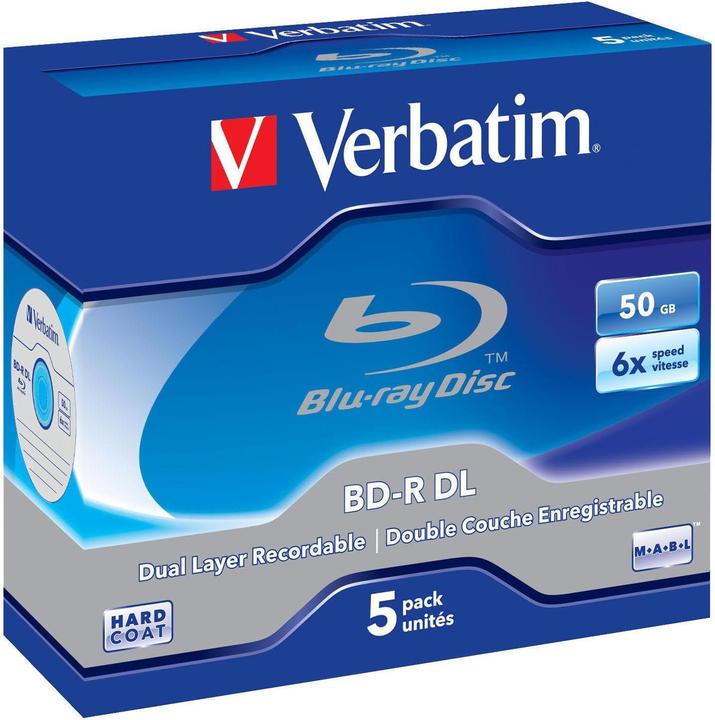 Verbatim Jewel Pack (5 x)
