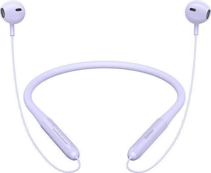Actual product image Baseus Neckband Magnetic Sport Earphones Bowie P1 (purple) (25 h, Wireless)