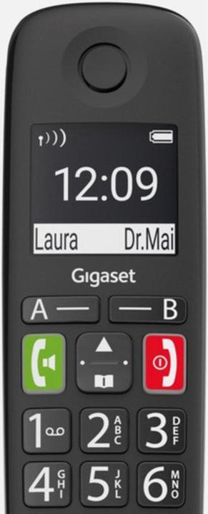 Produktbild Gigaset E290R - big buttons - black