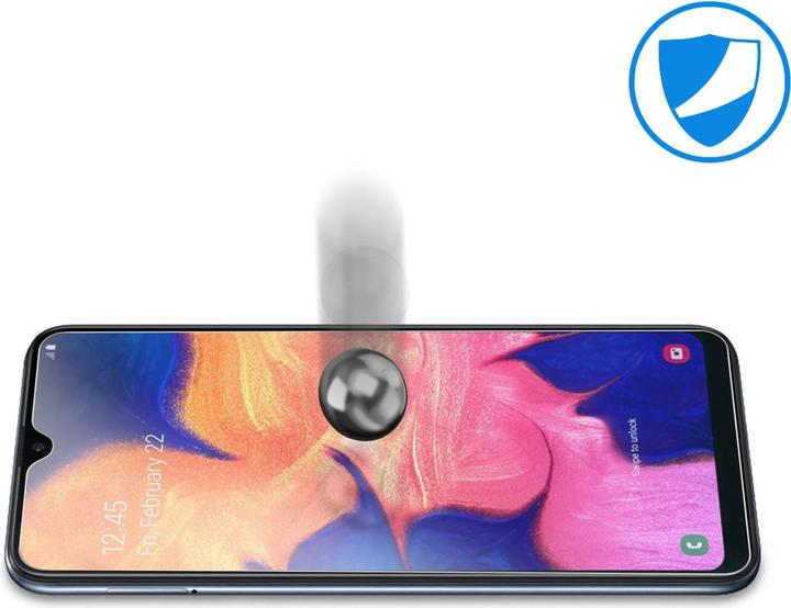Image du produit Avizar Film clair comme du cristal, protection d'écran en verre (1 pièce(s), Samsung Galaxy A10)