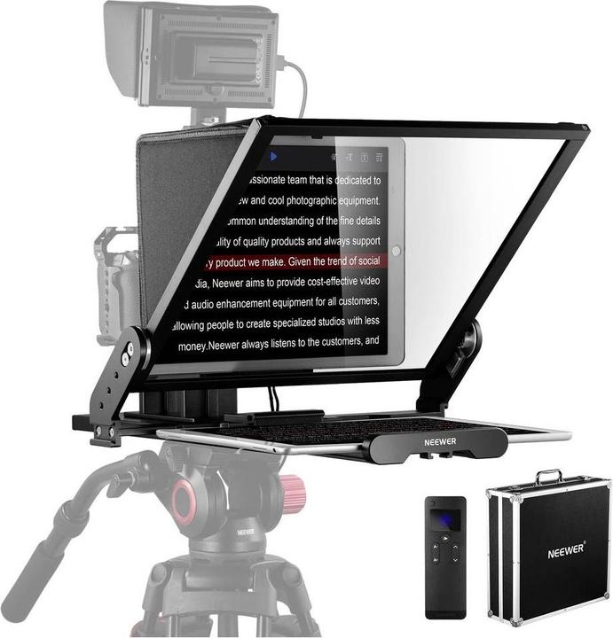 Produktbild Neewer X12 14“ Teleprompter mit Fernbedienung (Teleprompter)