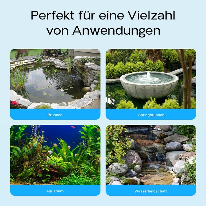 Produktbild SunSun CHJ-600 ECO Aquarium Pumpe 600 l/h 8 W Aquariumpumpe kleines Aquarium